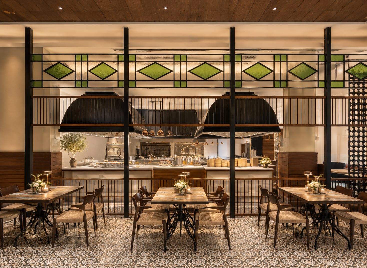 Dining at Portrait Hotel