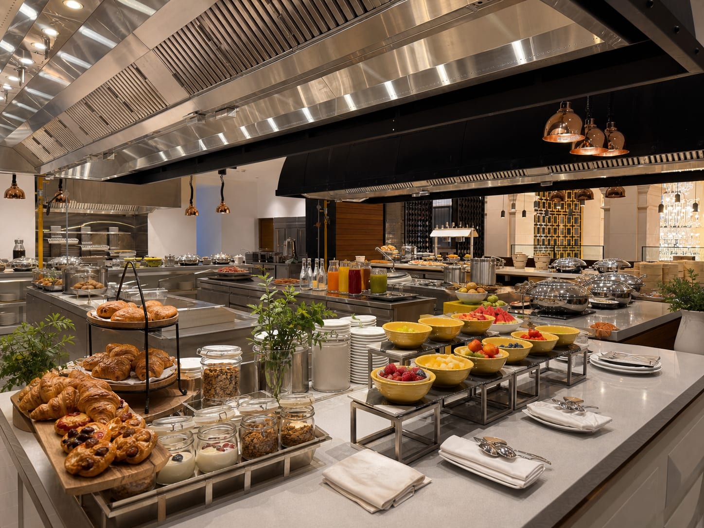 Dining at Portrait Hotel
