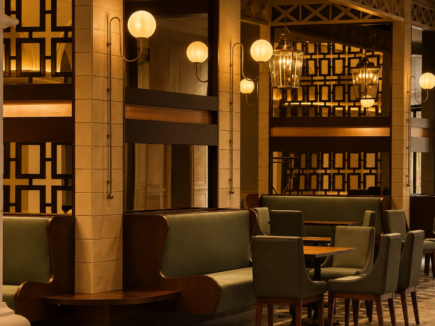 Arrival & Lobby — Portrait Hotel