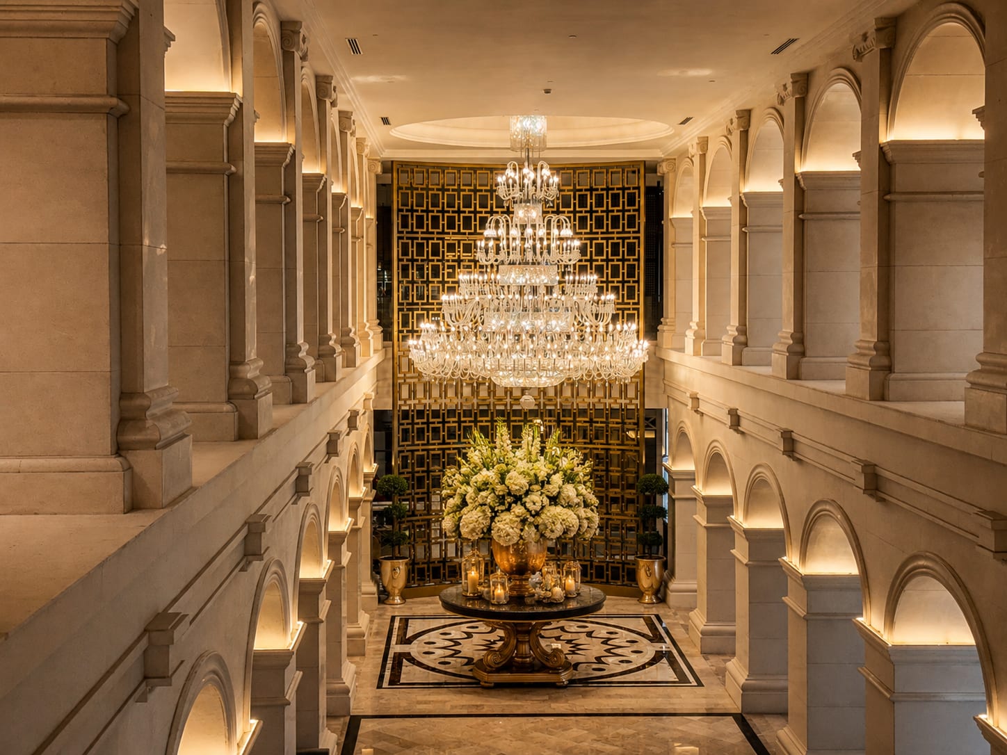 Arrival & Lobby — Portrait Hotel